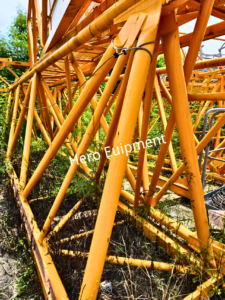 Used tower crane for sale for construction lifting and building material handling