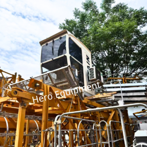Used MCT188-8T 8 ton flat top tower crane for construction lifting and material handling