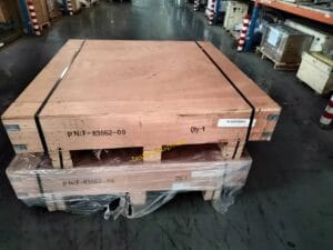 Tower crane slewing ring bearing ring gear F-83662-09 replacement spare part for rotation system, used for crane slewing mechanism maintenance and repair