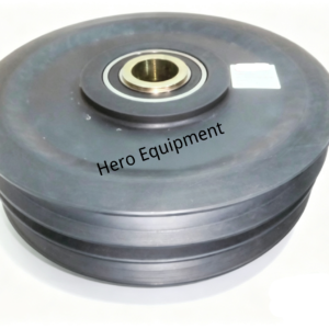 tower crane lifting rope wheel nylon pulley replacement part for construction equipment