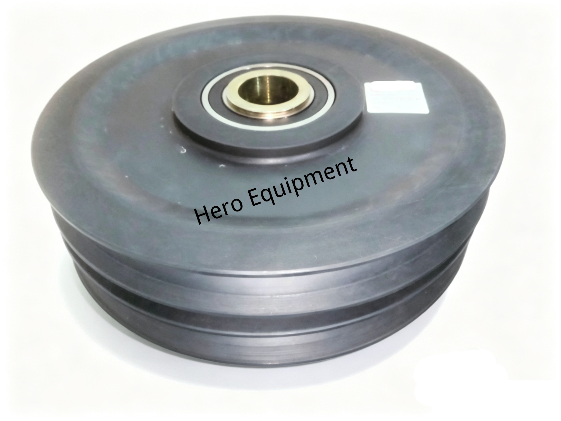 tower crane lifting rope wheel nylon pulley replacement part for construction equipment