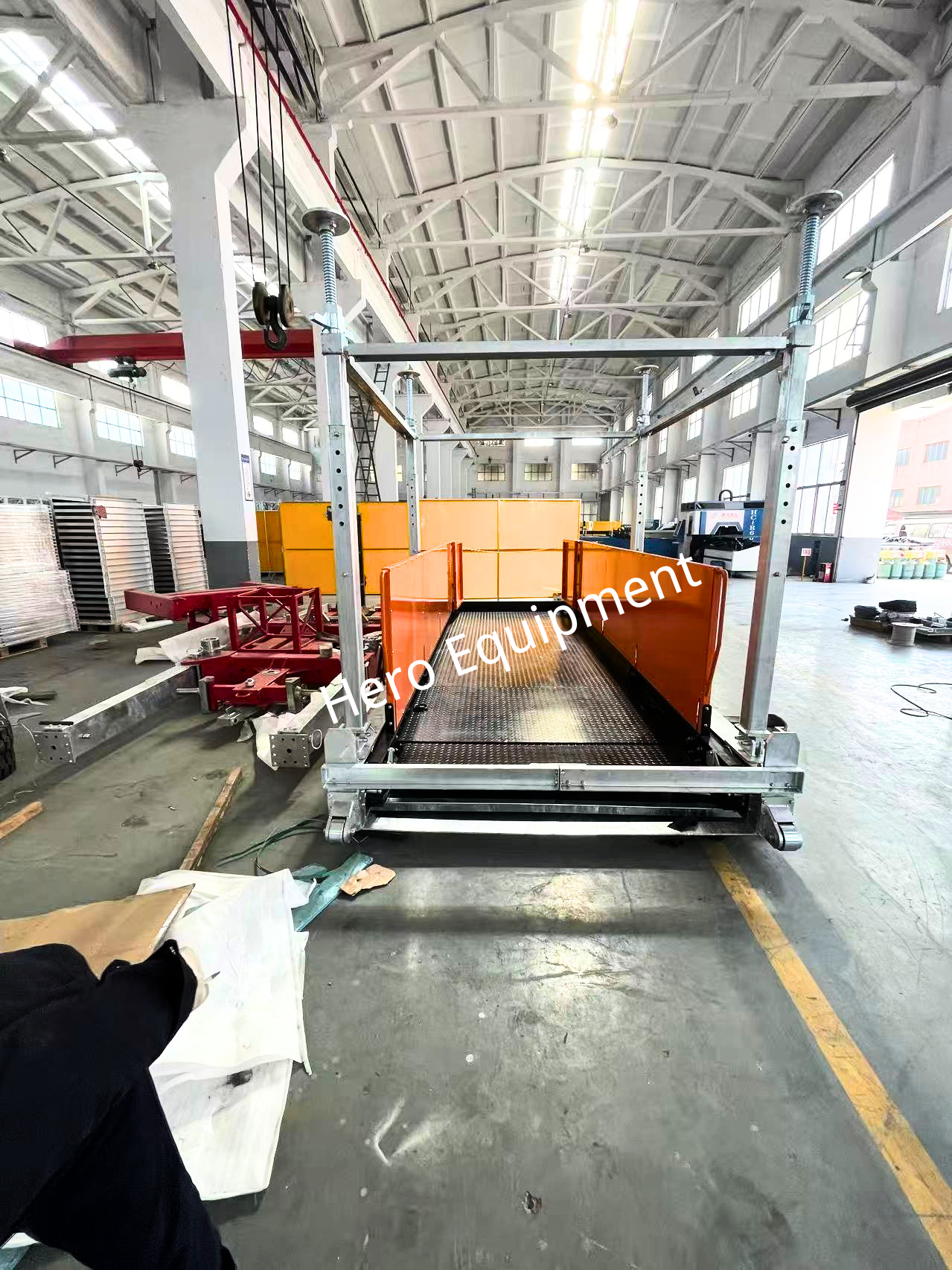 HD-300 Tower Crane Loading Platform | Construction Loading Deck - Image 3