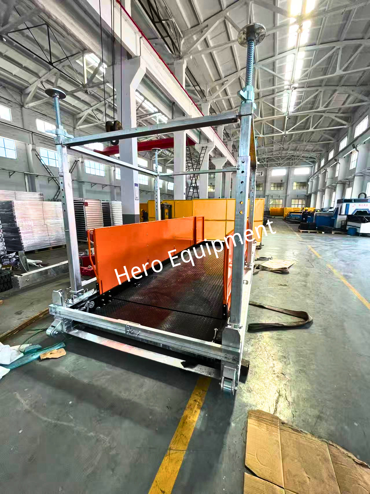 HD-300 Tower Crane Loading Platform | Construction Loading Deck - Image 2